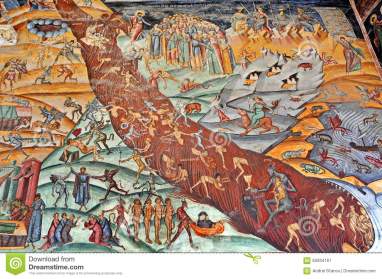 judgement-day-painted-wall-fresco-horezu-monastery-romania-65934161